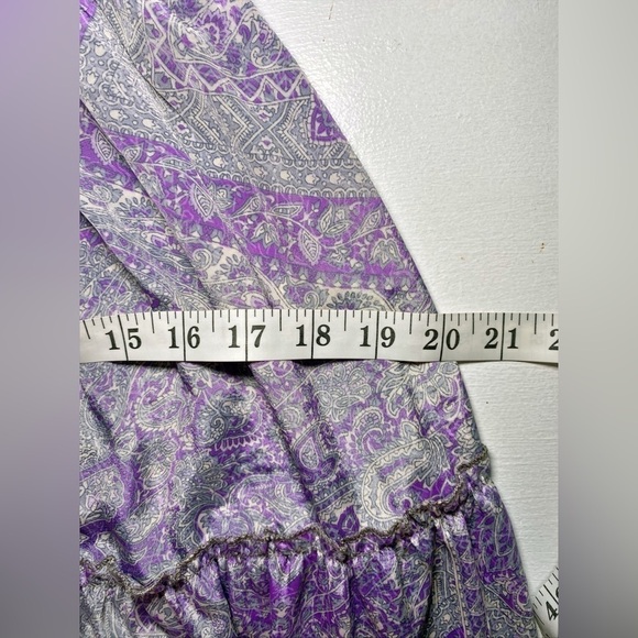 Perry Walker Collective Convertible Dress/Skirt - Purple Paisley Print - Picture 12 of 15